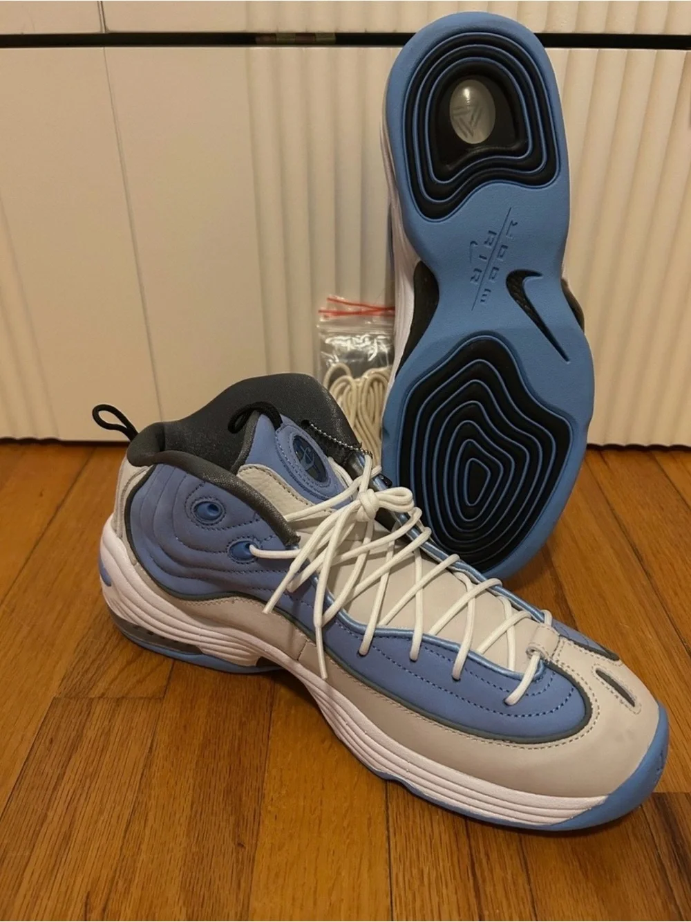 NWT Size 10/10.5 - Social Status x Nike Air Penny 2 Playground - University Blue
